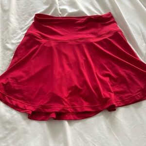 Santiny Athletic Skort Women's Red Tennis Golf Size S New